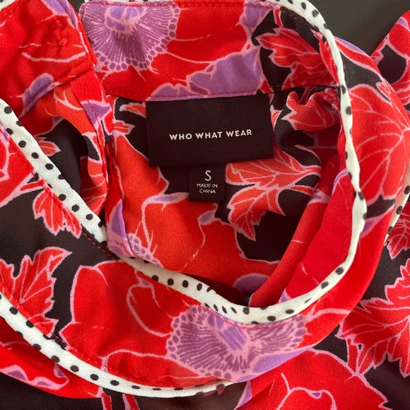 Who What Wear Floral Blouse - Picture 4 of 7